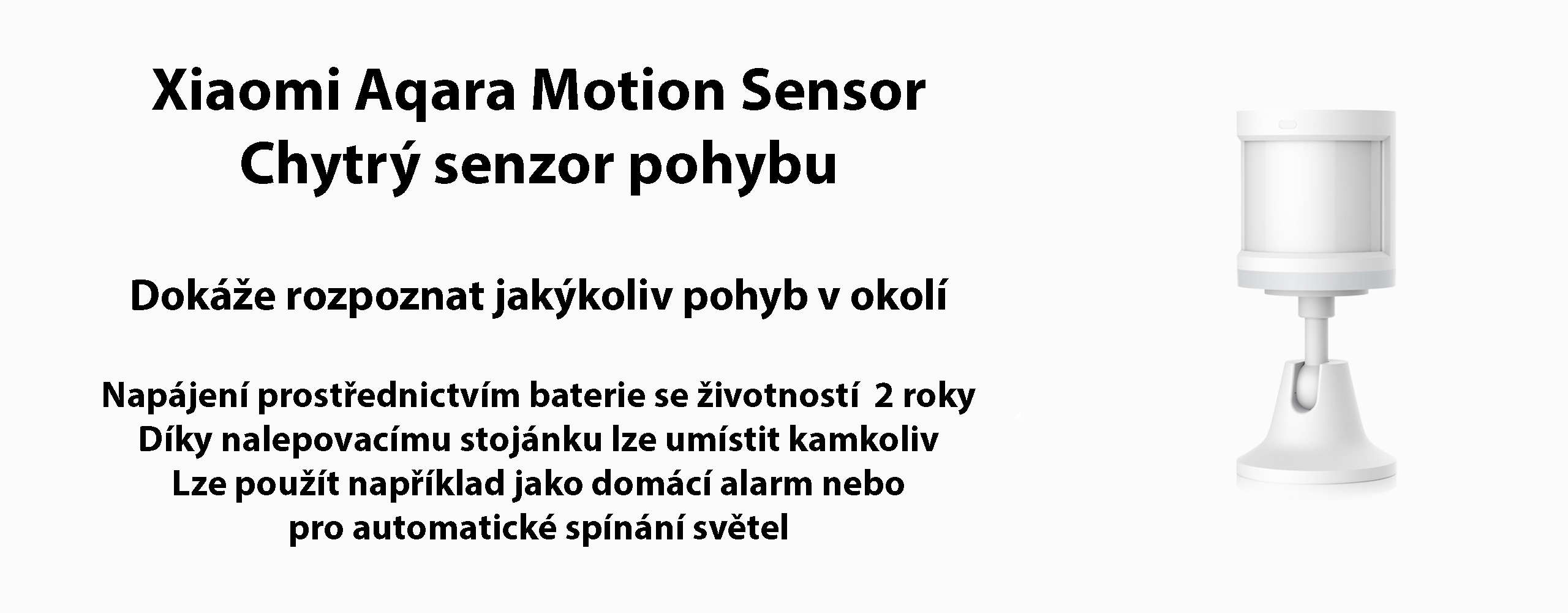 Xiaomi Aqara motion sensor chytry senzor pohybu